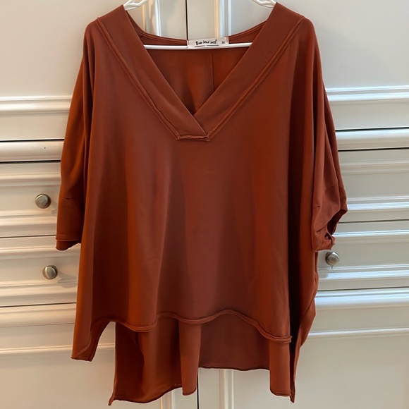 Three Bird Nest rust top - Picture 1 of 3